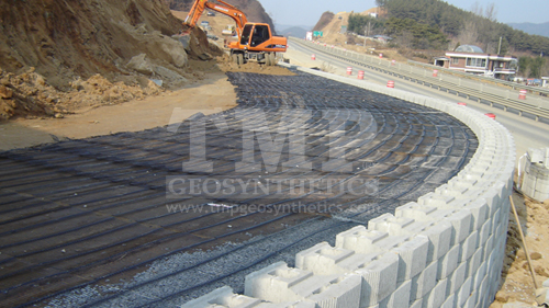 HDPE Uniaxial Geogrid